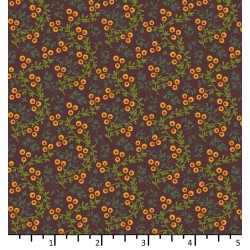 Tissu patchwork "Seaberry" baie de mer couleur raisin - Of Old And New - EQP