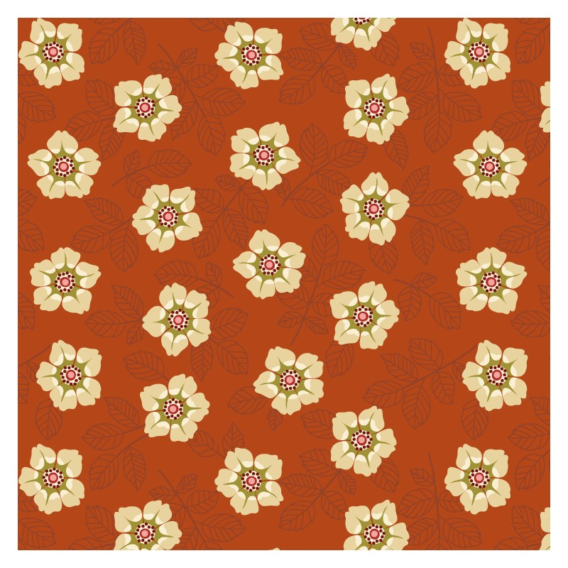 Tissu patchwork "Buttercup - Pumpkin" - Of Old And New - EQP