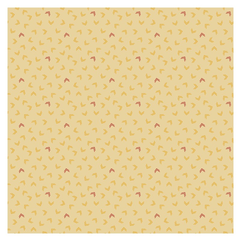 Tissu patchwork " Lemon Cake - Sand" - Of Old And New - EQP