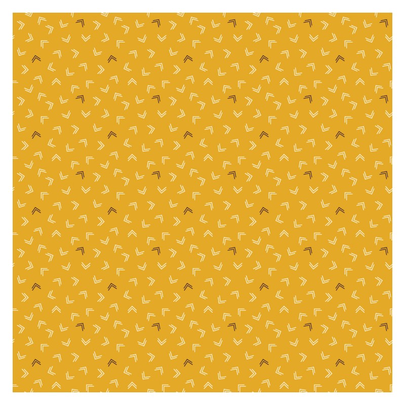 Tissu patchwork " Lemon Cake - Mustard" - Of Old And New - EQP