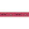 Bordure velours Mia Rouge 19 cm, Odile Bailloeul