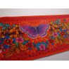 Bordure velours Papillon orange Odile Bailloeul 13 cm