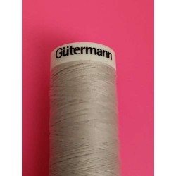 Gutermann bobine 200 m de fil à coudre - couleur 8 (gris)