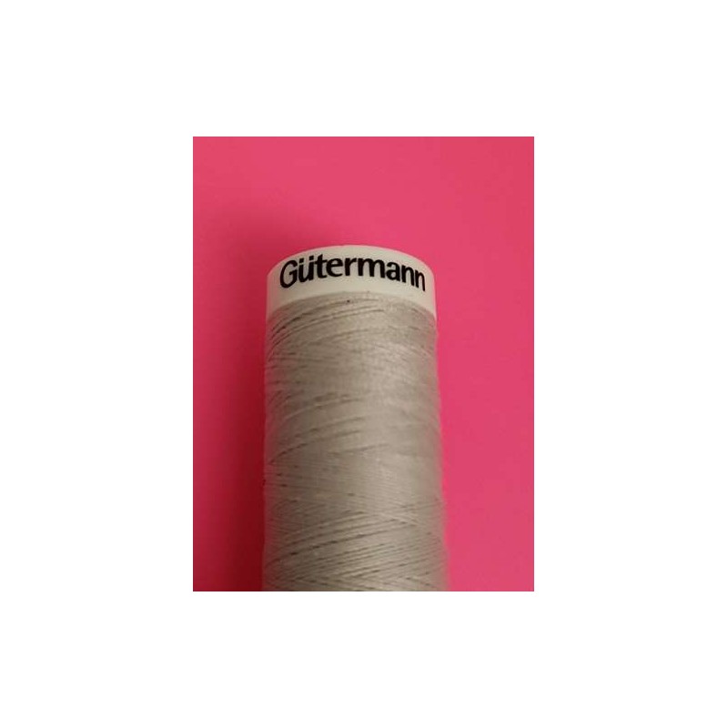 Gutermann bobine 200 m de fil à coudre - couleur 8 (gris)