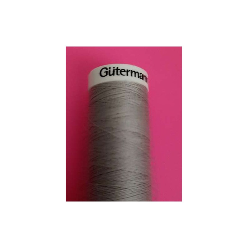 Gutermann bobine 200 m de fil à coudre - couleur 38 (gris)