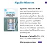 Schmetz Aiguilles Microtex Machine familiale