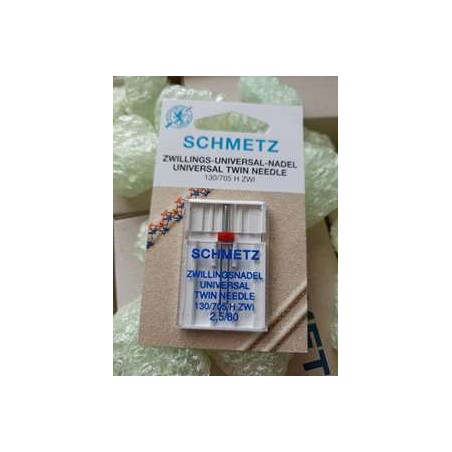 Schmetz Aiguilles Double 2,5 mm Machine familiale