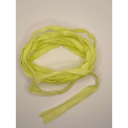 Ruban large jaune-vert/anis...