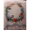 Tissu en coton Canvas Xmas Birds, 100% Coton