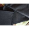 Thermocollant tissé moyen noir, vendu à partir de 30 cm