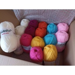 Kit CAL Flowers Forever UNICO : Couverture Fleurs Crochet de KATIA