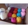 Kit CAL Flowers Forever UNICO : Couverture Fleurs Crochet de KATIA