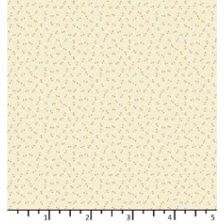 Tissu Snowbird écru de chez...