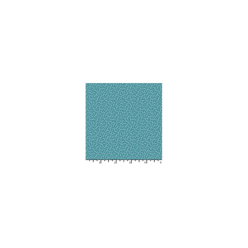 Tissu Snowbird bleu fontaine de chez EQP Textiles