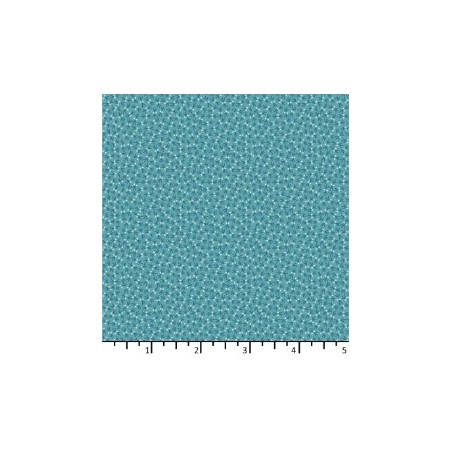 Tissu Snowbird bleu fontaine de chez EQP Textiles