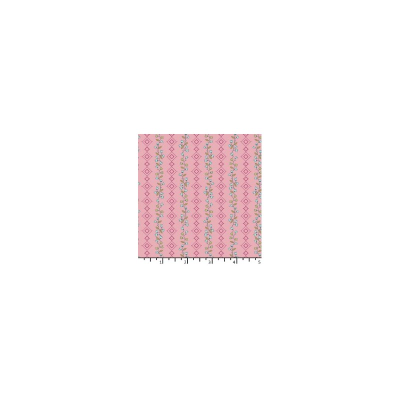 Tissu Clématite lemonade de chez EQP Textiles