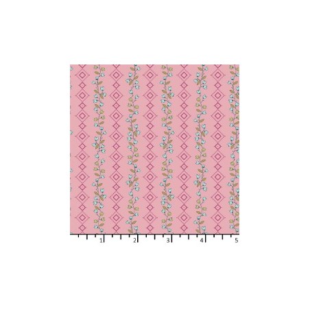 Tissu Clématite lemonade de chez EQP Textiles