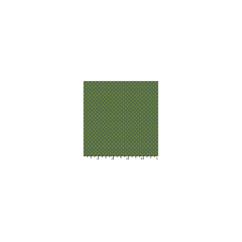 Tissu chapeu de paille vert pin de chez EQP Textiles