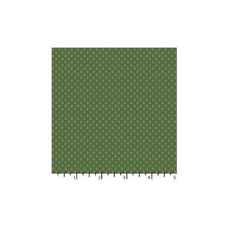Tissu chapeu de paille vert pin de chez EQP Textiles