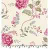 Tissu Bouquet écru de chez EQP Textiles