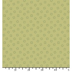 Tissu Cube vert olive de...