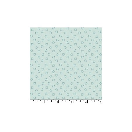 Tissu Cube bleu givré de chez EQP Textiles