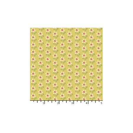 Tissu Pissenlit Sweet sunshine de chez EQP Textiles