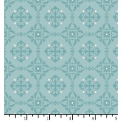 Tissu Saudade bleu poudré...