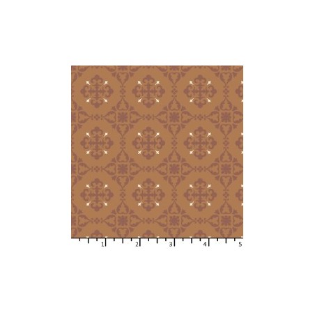 Tissu Saudade Cannelle de chez EQP Textiles