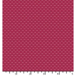 Tissu Dotty Strawberry de...