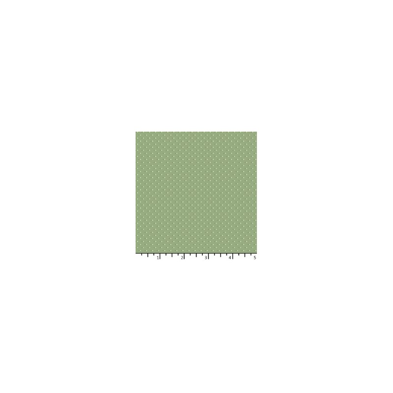 Tissu Dotty Pistachio de chez EQP Textiles